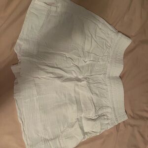 CALIA by Carrie Underwood High Waist White Shorts